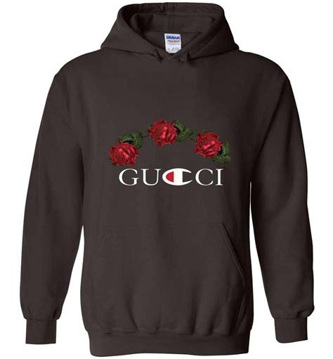 gucci champion hoodie modern|gucci hoodie original price.